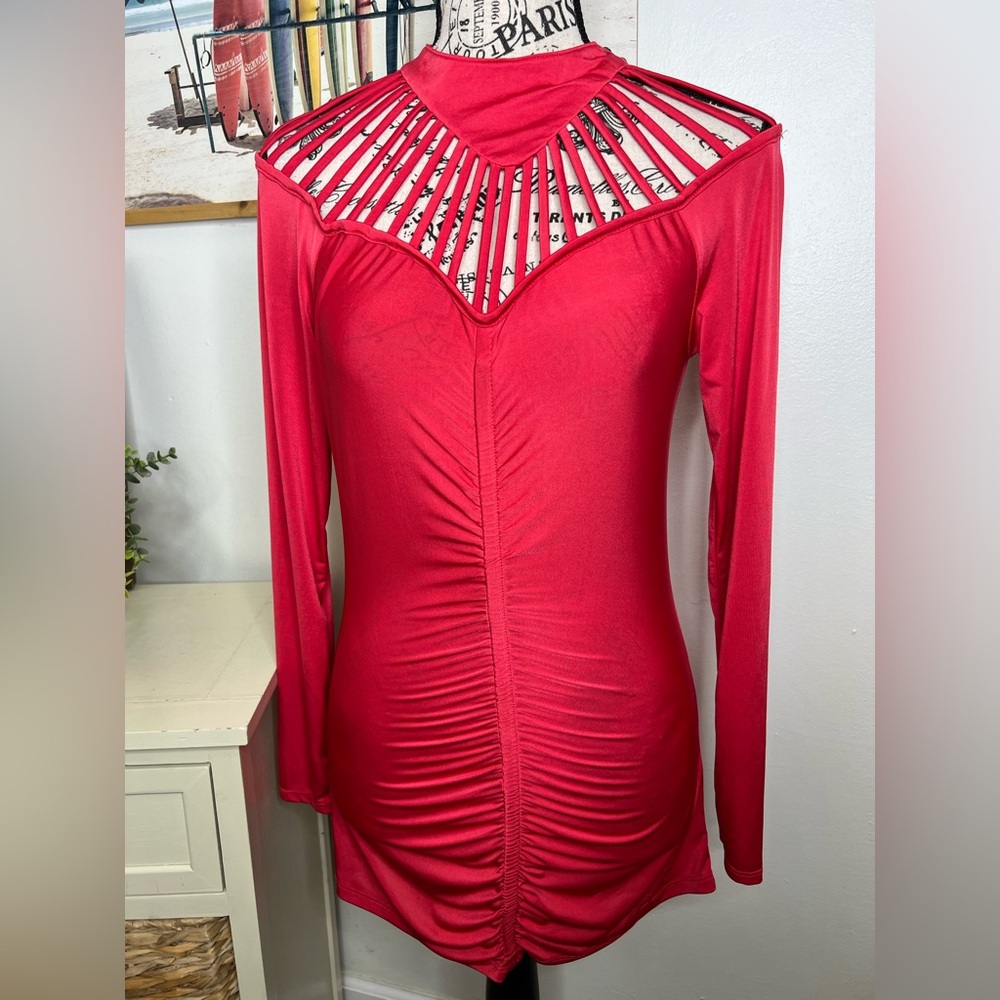 Sexy Red Mini Dress